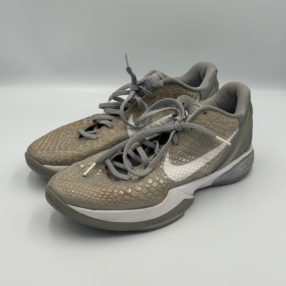 Nike Grey Kobe 6 Light Hermatite Sneakers 9 NO BOX